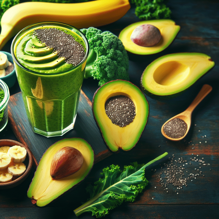 Smoothie saudável para ganho de massa magra