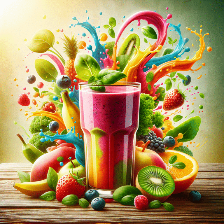 Smoothie saudável para repor nutrientes