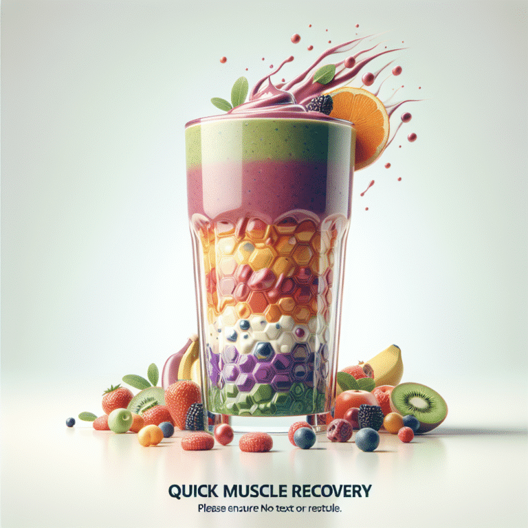 Smoothie de recuperação muscular rápida