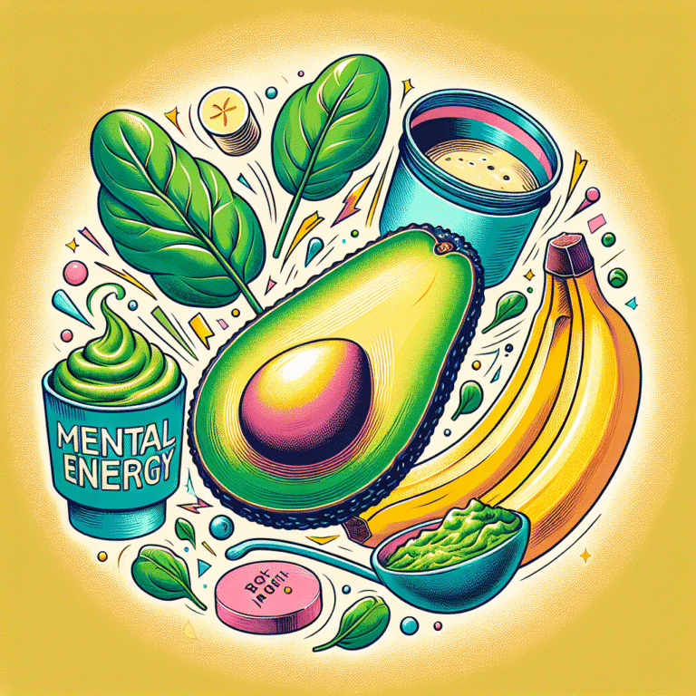 Smoothie de abacate para energia mental