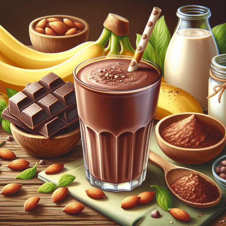 Chocolate saudável: faça um smoothie vegano com cacau natural