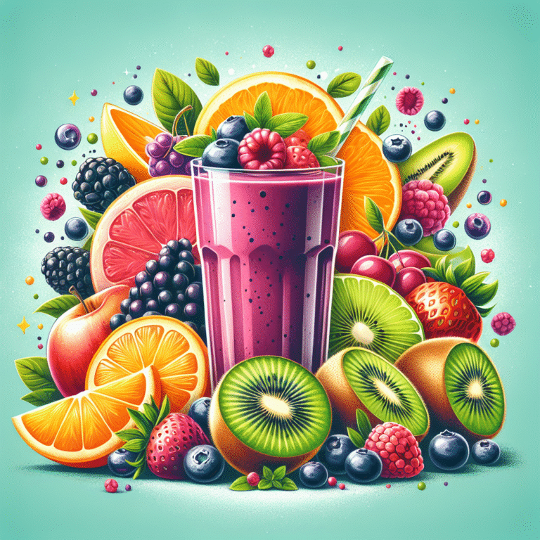 Smoothie antioxidante para mais vitalidade