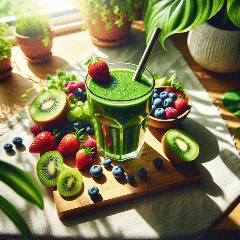 Smoothie antioxidante para mais vitalidade