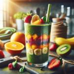 Smoothie pós-exercício para repor energia