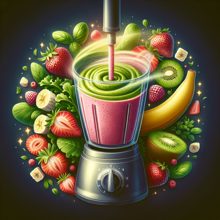 Smoothie leve e energético sem açúcar