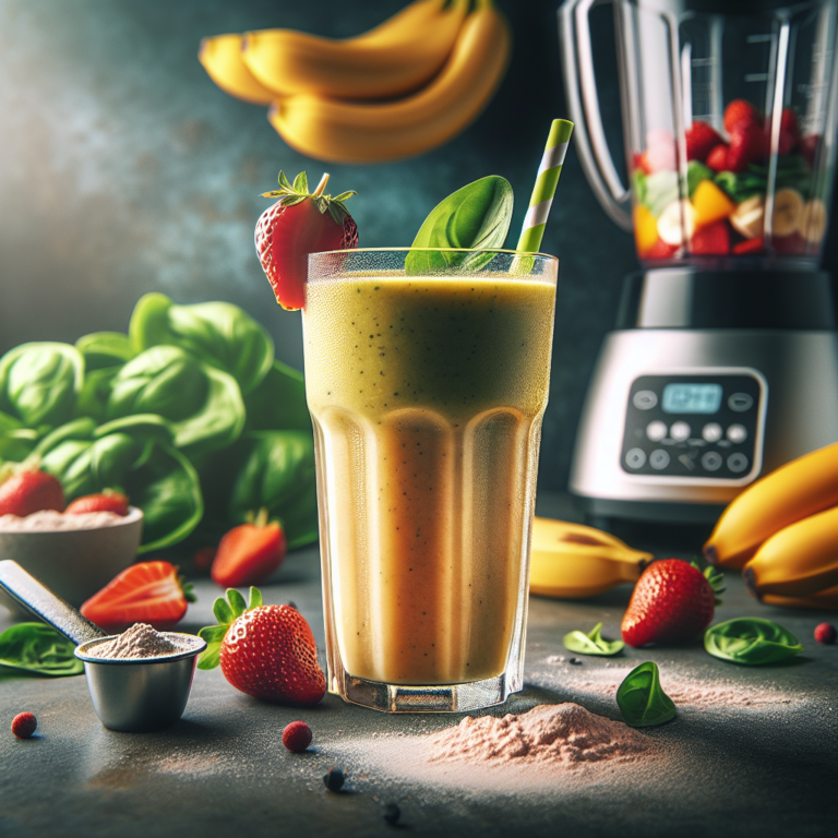 Como preparar um smoothie pós-treino energizante