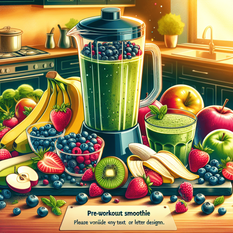 Receitas de smoothie pré-treino para aumentar a disposição