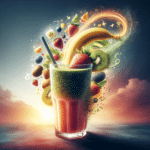 Smoothie natural que dá disposição.