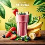 Smoothie natural que dá disposição.