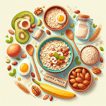 aveia e proteína natural