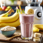 Smoothie de banana e aveia: a receita perfeita para emagrecer