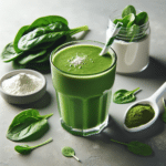 Detox total: smoothie verde com proteína