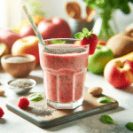 Adicione chia e proteína ao seu smoothie e aproveite