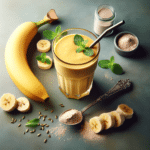 Smoothie proteico de banana
