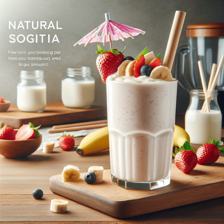 Smothie de iogurte natural: uma opção saudável e saborosa