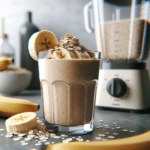 Smoothie proteico com banana e aveia: a receita perfeita para o seu dia