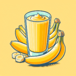 O melhor smoothie nutritivo: banana