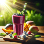 Smoothie antioxidante que traz mais vitalidade