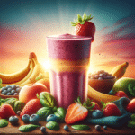 Smoothie matinal para um início de dia energizado