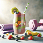 Smoothie pós-treino ideal para definição muscular